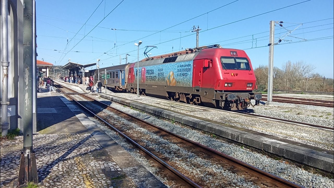CP , Continental Rail e MEDWAY na 📍Estação Ferroviária de Santarém📍