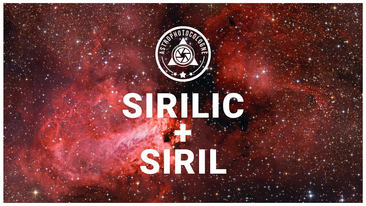 Sirilic Tutorial Deutsch - Bilder in Siril noch einfacher Stacken mit dem Zusatzprogramm Sirilic