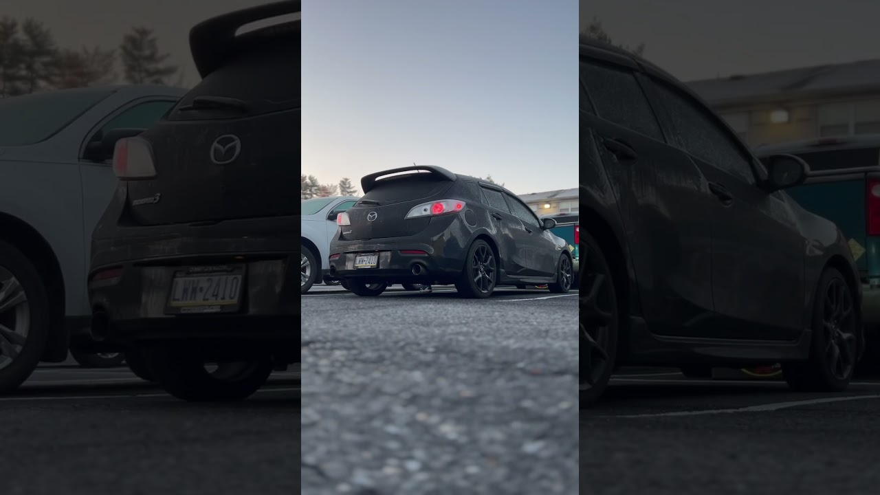 &lsquo;12 Mazdaspeed 3 with a Corksport Non resonated catback