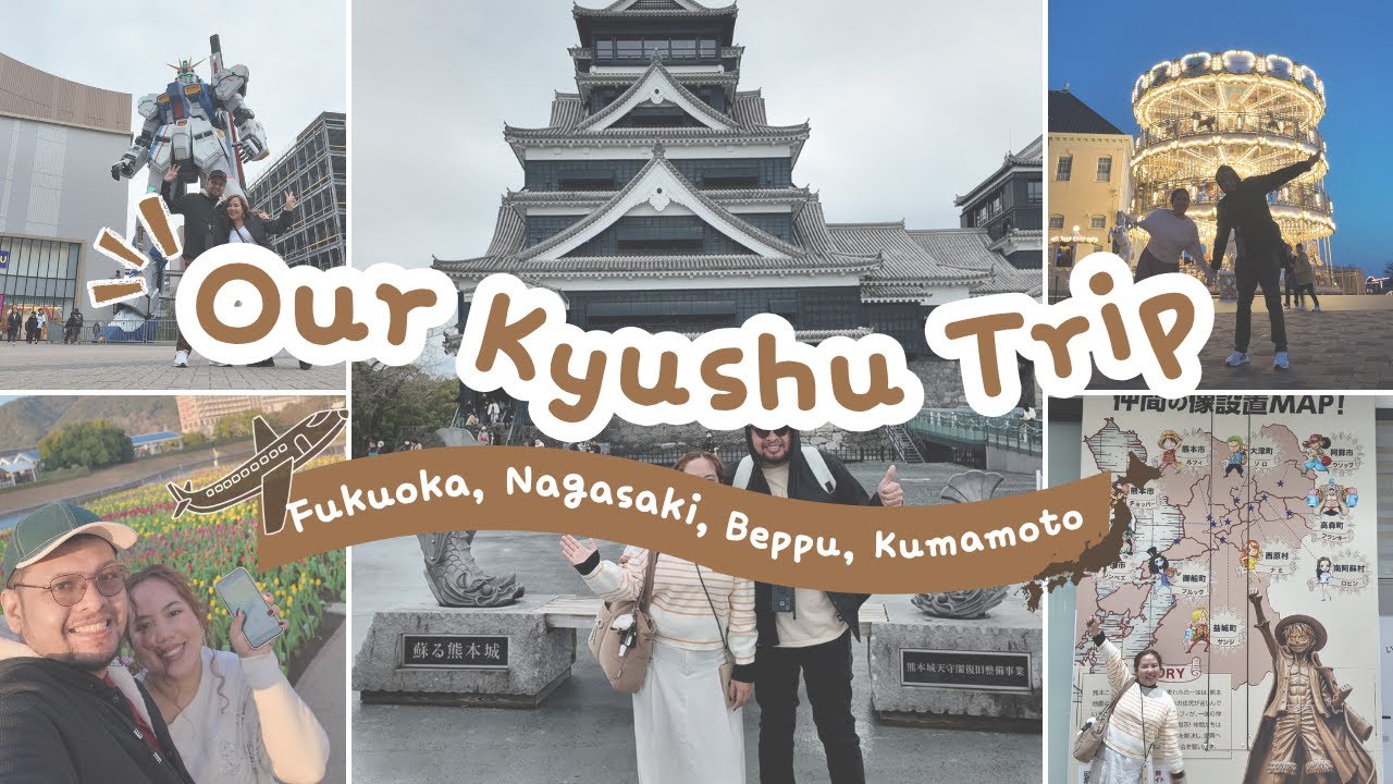 KYUSHU, JAPAN (Fukuoka, Nagasaki, Beppu & Kumamoto) 6-Day Travel Vlog | March 11-17, 2025 🌸