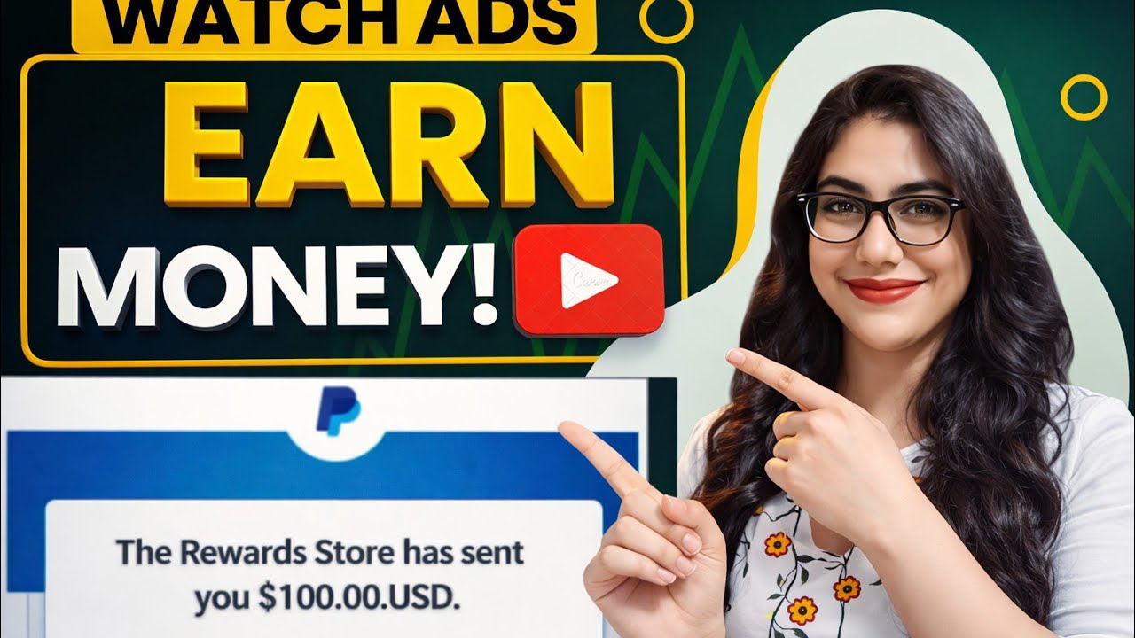 Earn Money By Watching Ads - Earn $10 Per Day Free By Watching Ads -- Digital Team