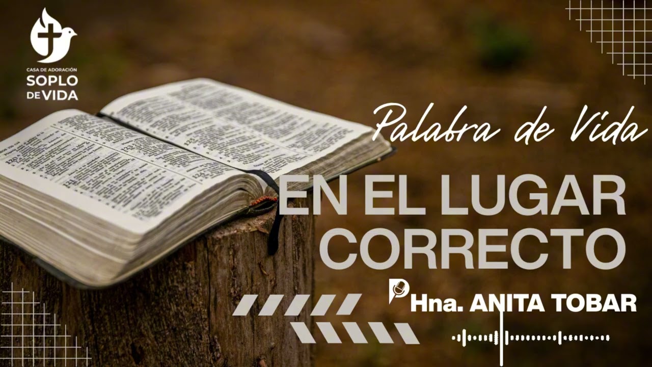 En el lugar correcto