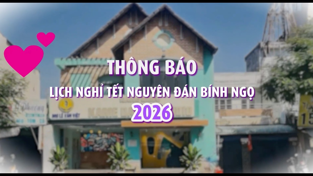 Kame Dance Studio Thông Báo Nghỉ Tết Nguyên Đán 2026 🌸