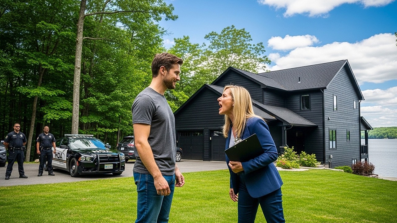 They Said My House Color Was Too Vivid, So I Painted It Vantablack and It Melted Their Siding!