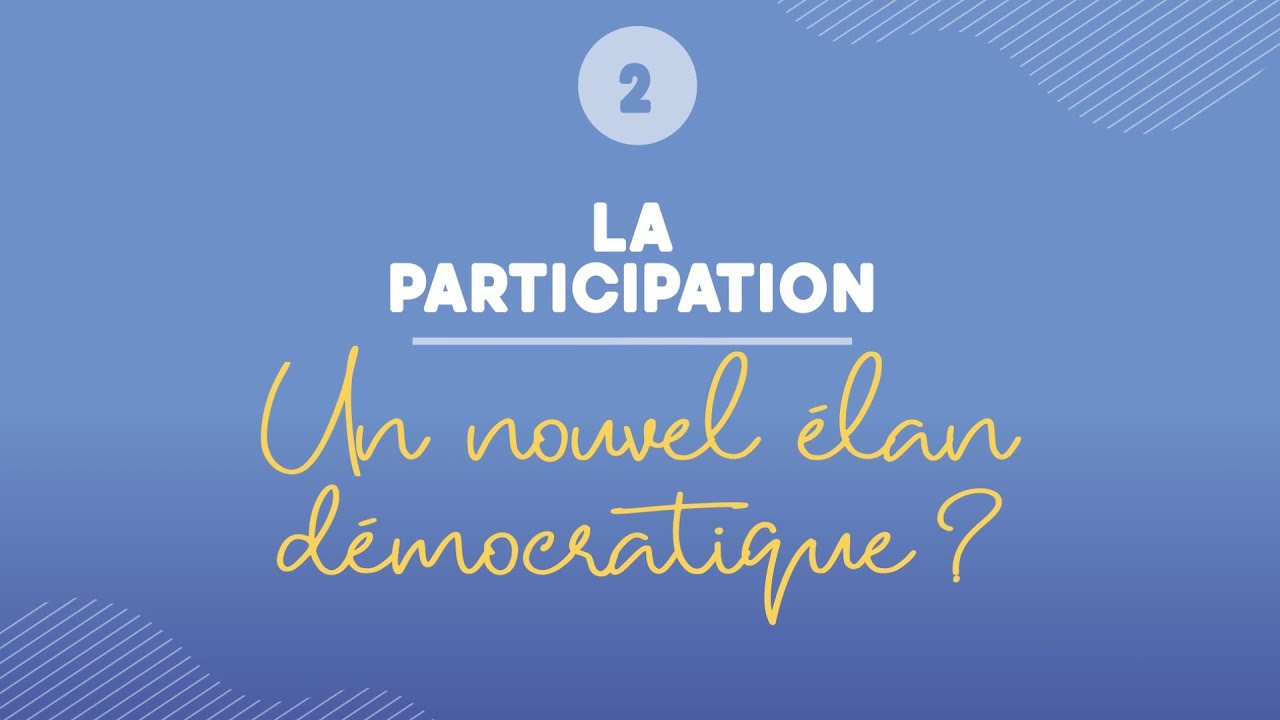 Replay intégral : « La participation : un nouvel élan démocratique » ?