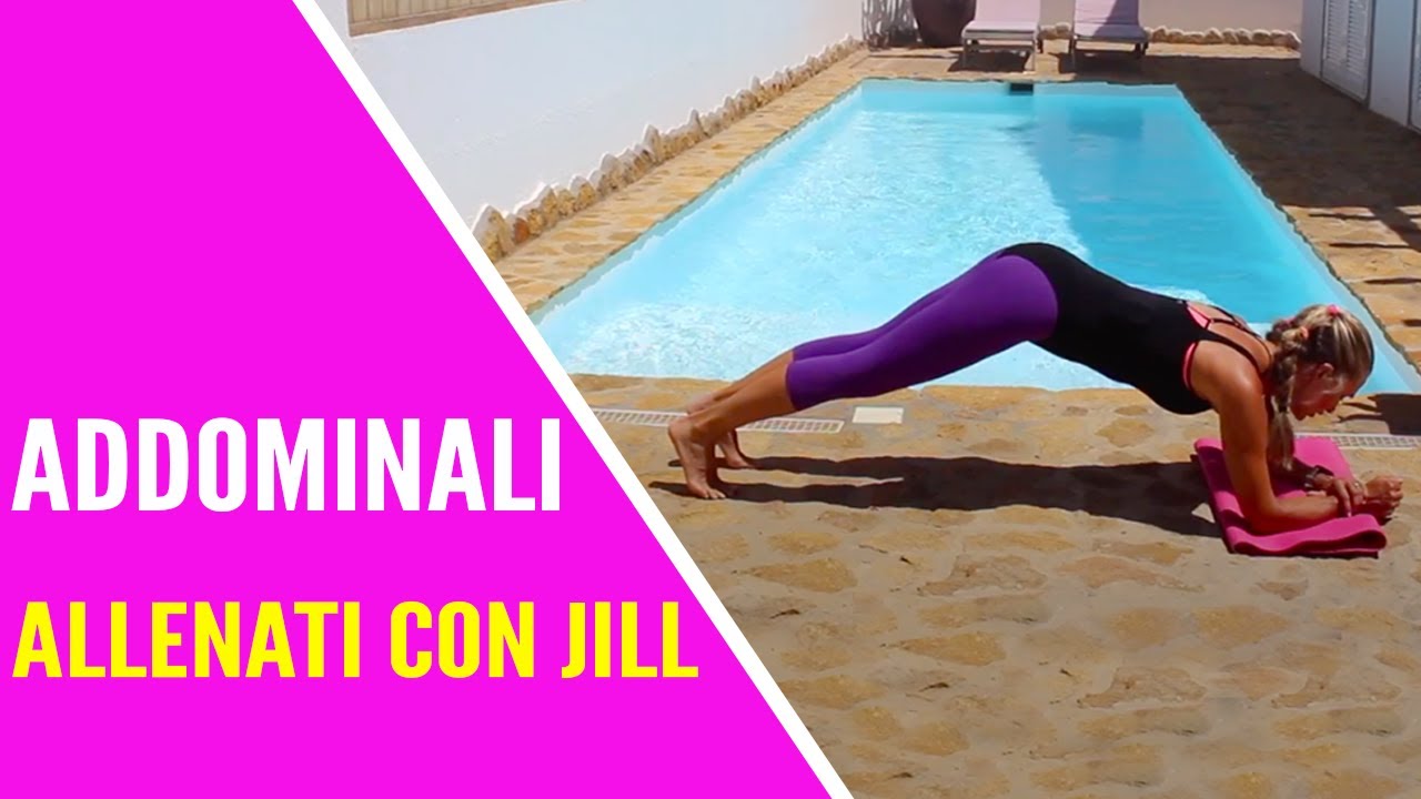 Addominali: Allenamento 7 - Jill Cooper - Tutorial Detto Fatto