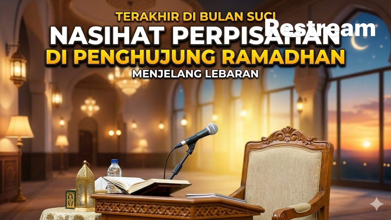 NASIHAT PERPISAHAN DI PENGHUJUNG RAMADHAN | Ustadz Andik Yudiawan, M.Pd