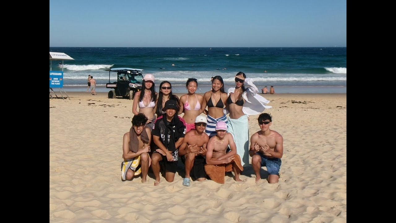 BEACH DAY W/ GEEZ !!!