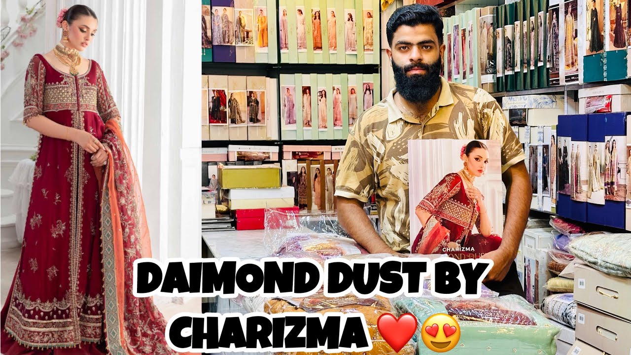 DAIMOND DUST BY CHARIZMA LUXURY PRMIUM CHIFFON COLLECTION 2025/SPECIAL EDITION/HANDMADE DRESSES’25