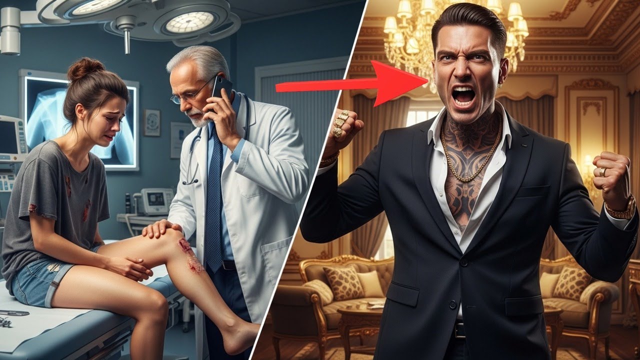 Her Therapist Calls the Mafia Boss — She Didn’t Fall, Someone Crushed Her Ankle