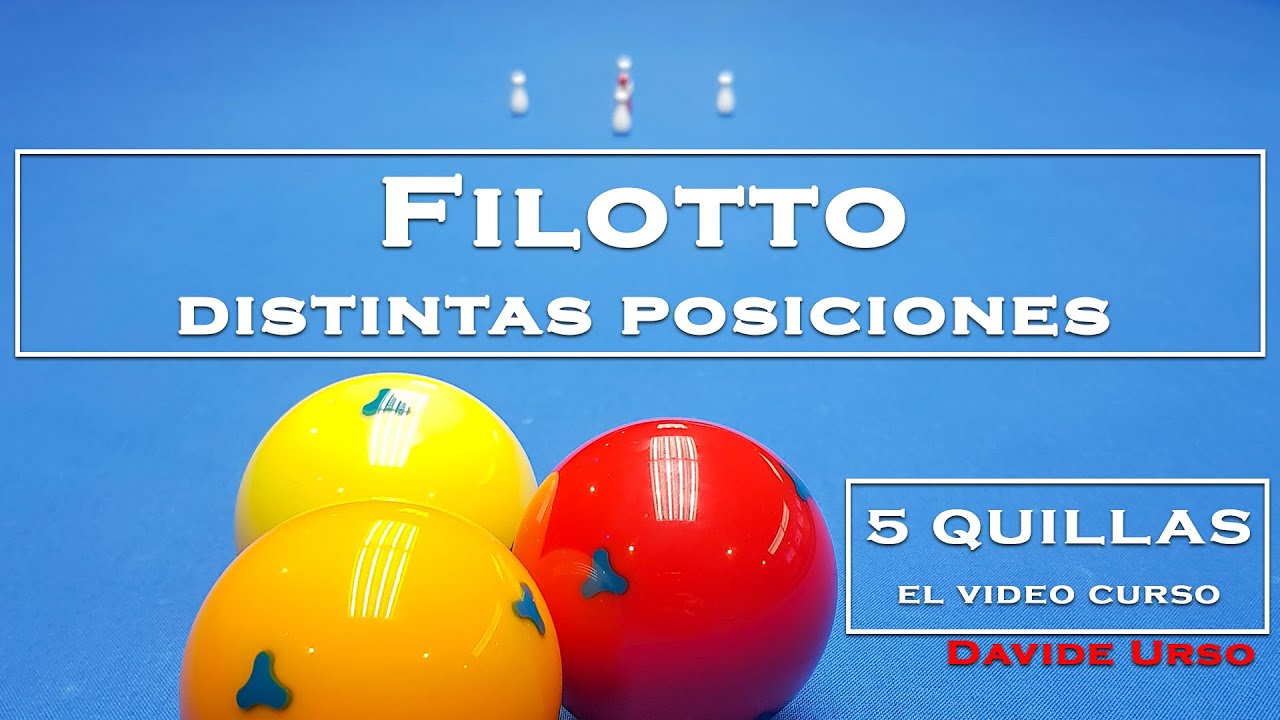 Billar 5 Quillas - El FILOTTO (doblete)