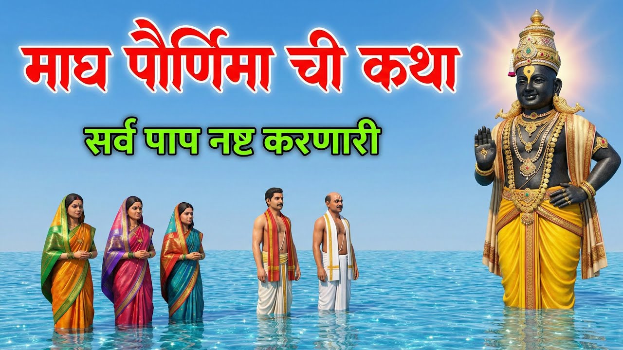 Magha Paurnima Katha माघ पौर्णिमेची व्रत कथा ऐकल्याने पापे जळतात