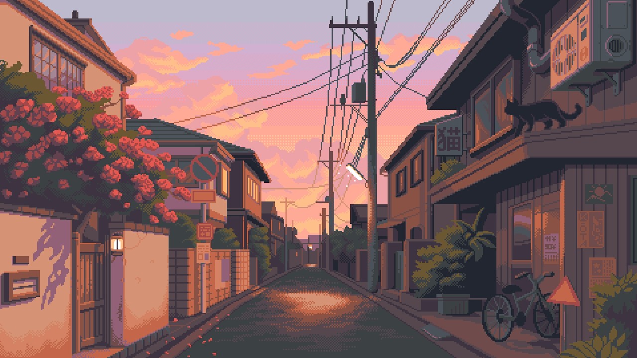 sunsets in spring 春の夕焼け 💐&nbsp;anime lofi beats