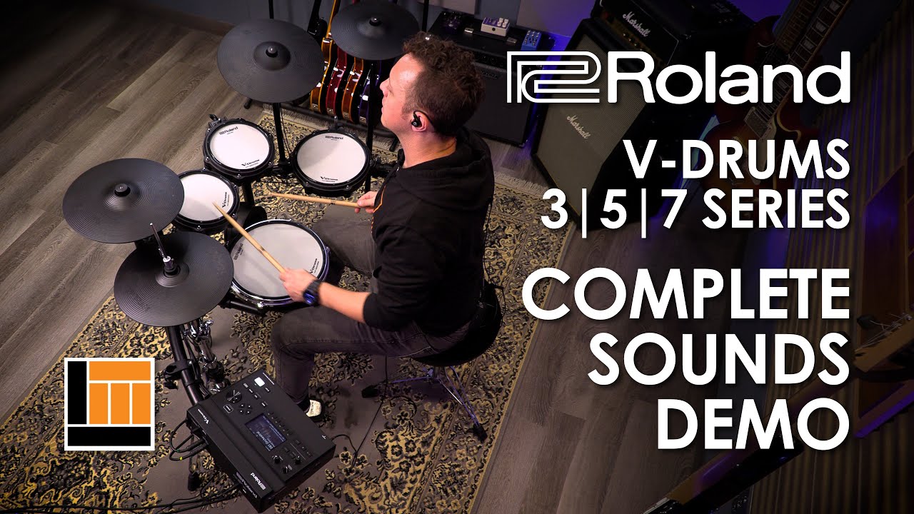 Roland 3 | 5 | 7 Series V-Drums: All Playing 🥁 No Talking 🤐