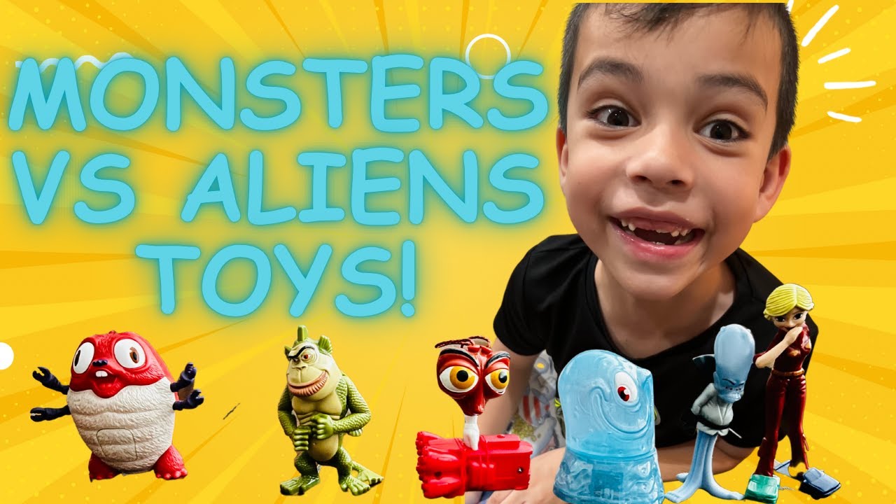 Eric shares: Monsters vs Aliens Toys (McDonalds toys from 2009)
