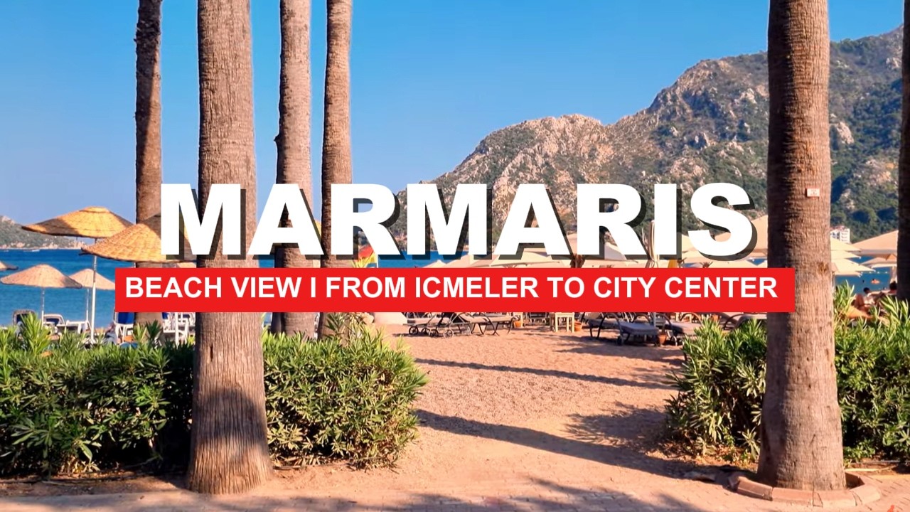 Stunning Marmaris Golden Hour Seaside Walk I TÜRKİYE 