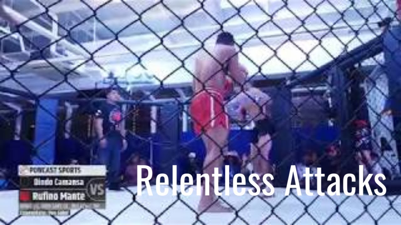 Muaythai Fighter Continues to Kick with a bloody Shin