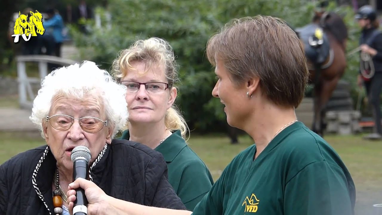 40 Jahre VFD in Reken - Interview mit Gruendungsmitglied Ursula Bruns + Linda Tellington-Jones