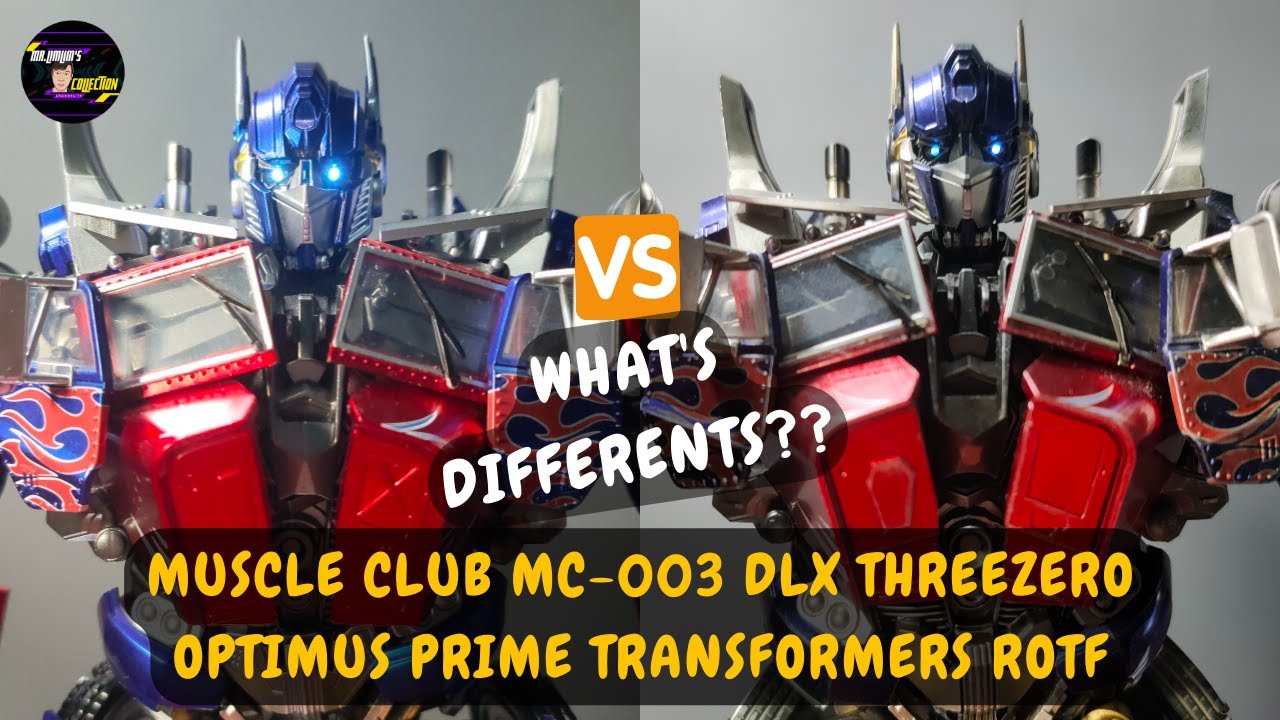 Muscle Club KO Threezero DLX MC-03 Optimus Prime MC 003 Transformers ROTF