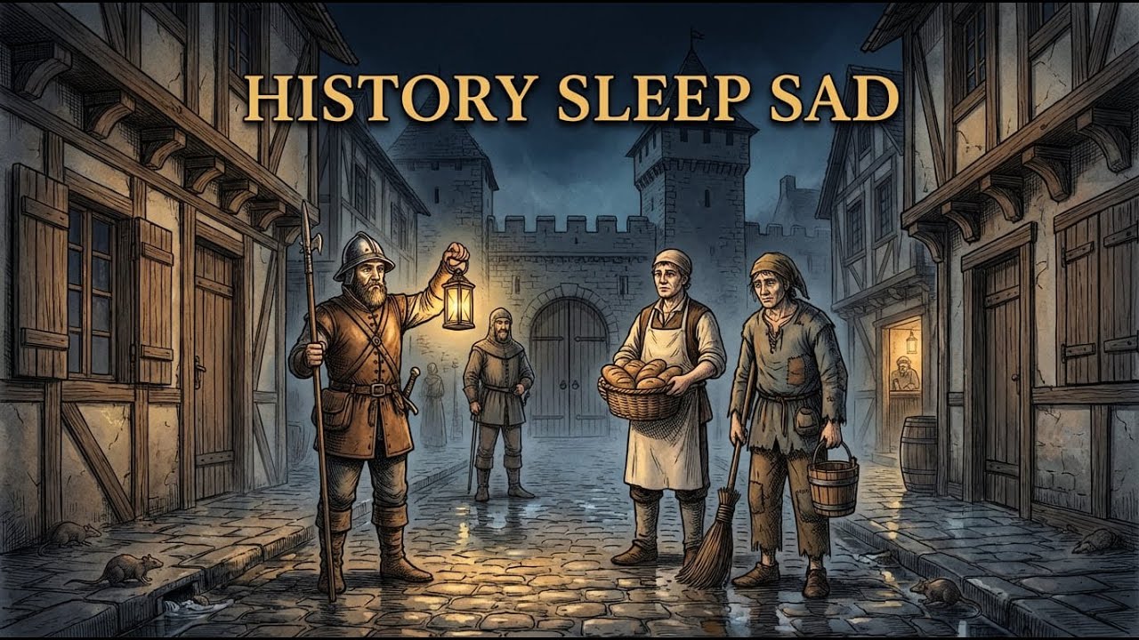 The Night Shift of History. How Medieval Cities Survived Without Electricity. Sleep Story.
