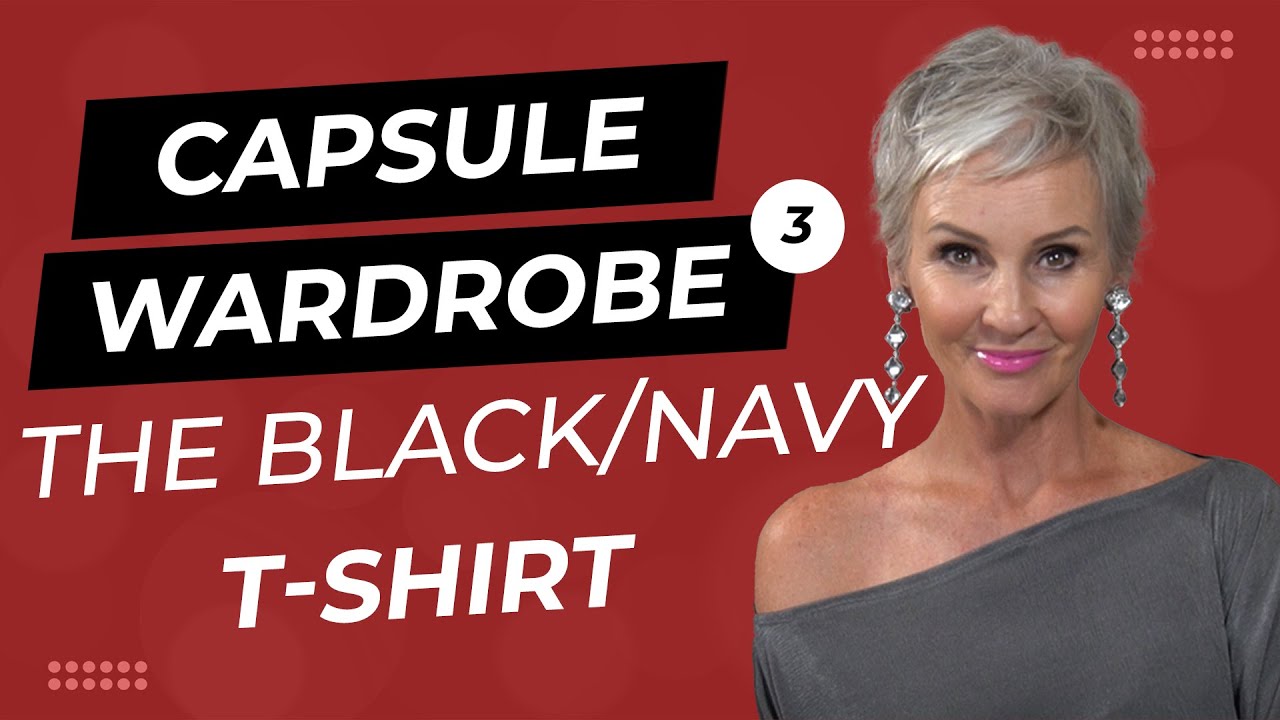 Capsule Wardrobe Item 3:  The Black or Navy T-Shirt