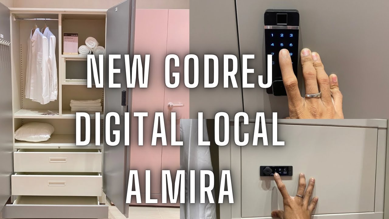 New Godrej Didigital Local Almira 2 Door AURALINE enov New Design 2 Door Digital Lock Setting ￼