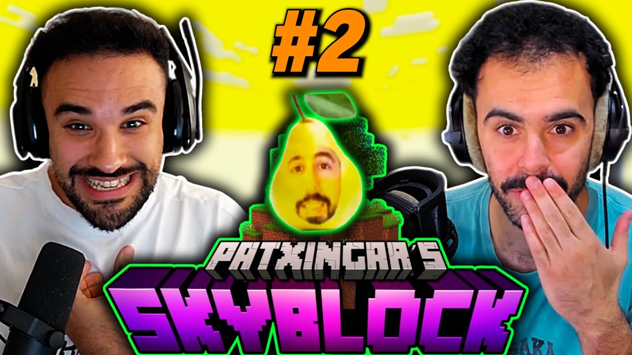 ILLOJUAN AND THE TURKEY IN SKYBLOCK 🍉🍌 ft. Andr&eacute;s and Guille #2