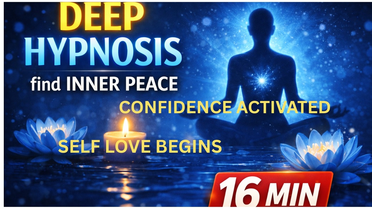 Self Confidence Hypnosis (16 Min) | Start Loving Yourself Today