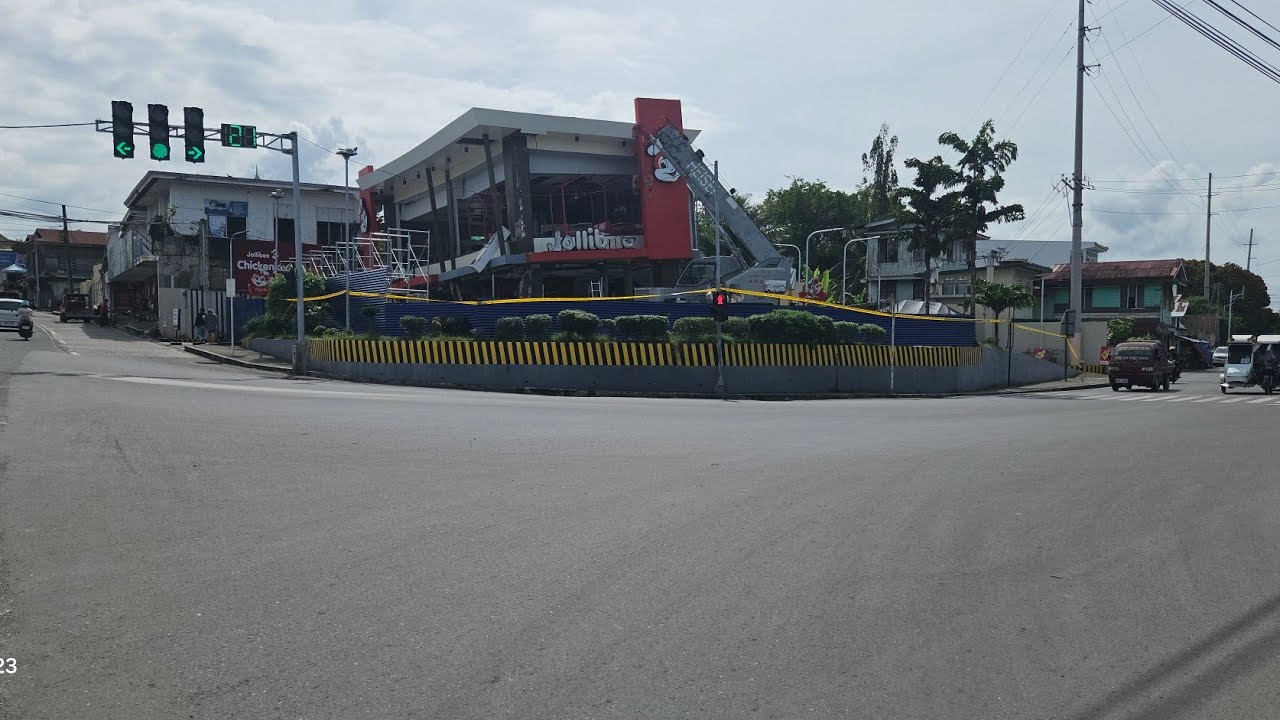 Cebu Filipiny po trzęsieniu ziemi 