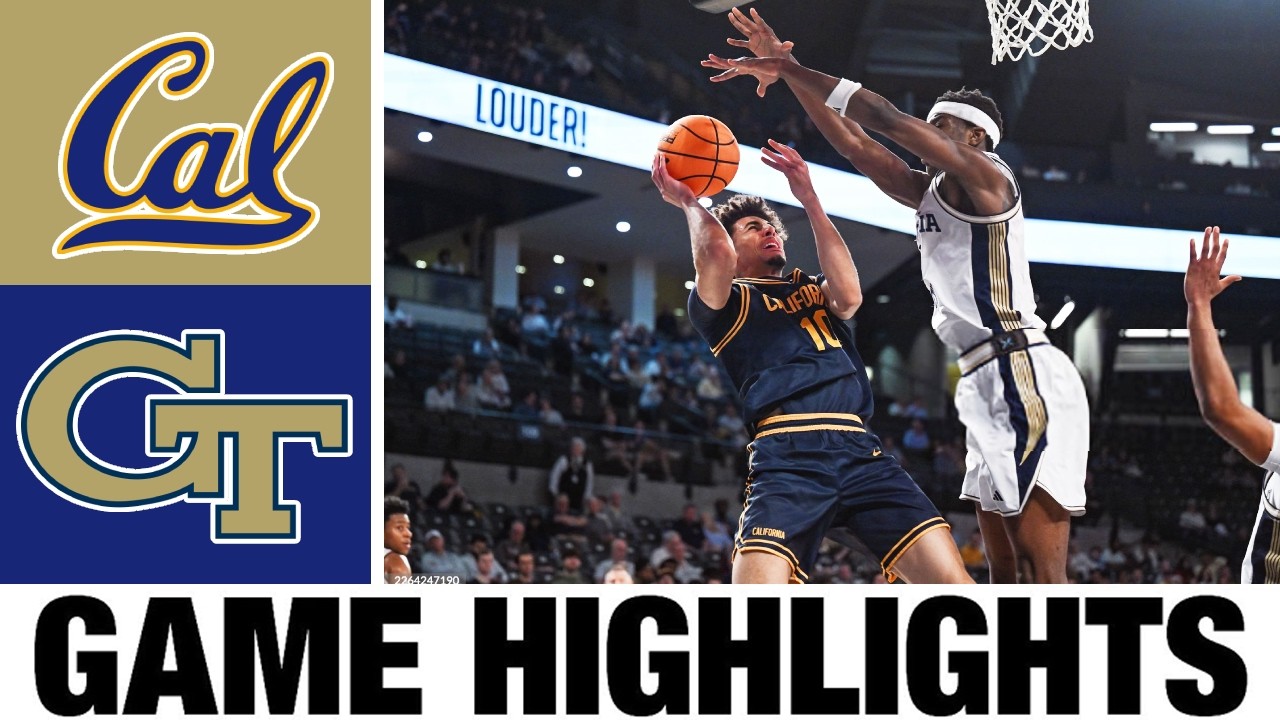 California vs Georgia Tech Highlights | Men's Basketball | College Basketball 2026