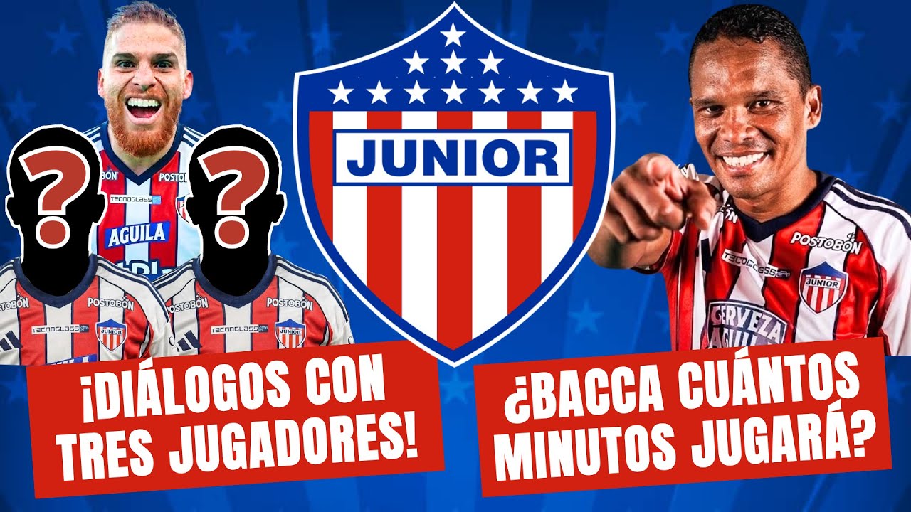 JUNIOR: ¡DIÁLOGOS CON 3 JUGADORES! ¿BACCA CUÁNTO JUGARÁ? ¿Definida la Titular? | #100Tiburon