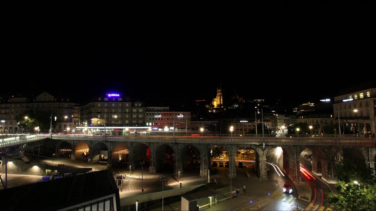 2018 lausanne Flon, petit time-lapse