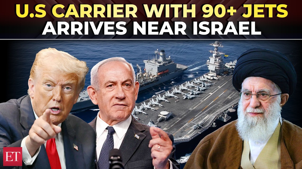 Trump sends USS Gerald Ford to Bibi's doorstep with 90+ Fighter jets signalling 'attack on Iran'