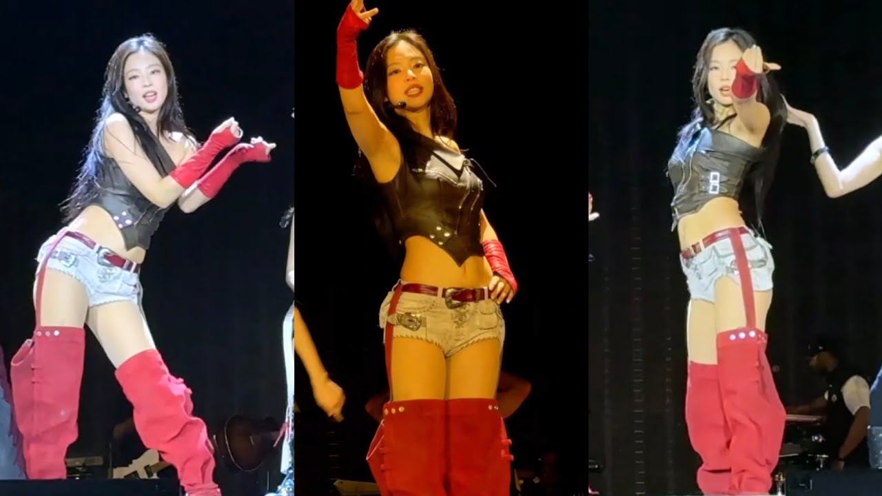 'JUMP' - JENNIE fancam (DeadLine Tour in LA 'SoFi Stadium') Day2 BLACKPINK