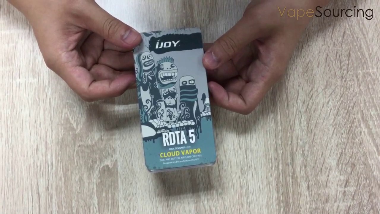IJOY RDTA 5 | Top filling, side and bottom airflow