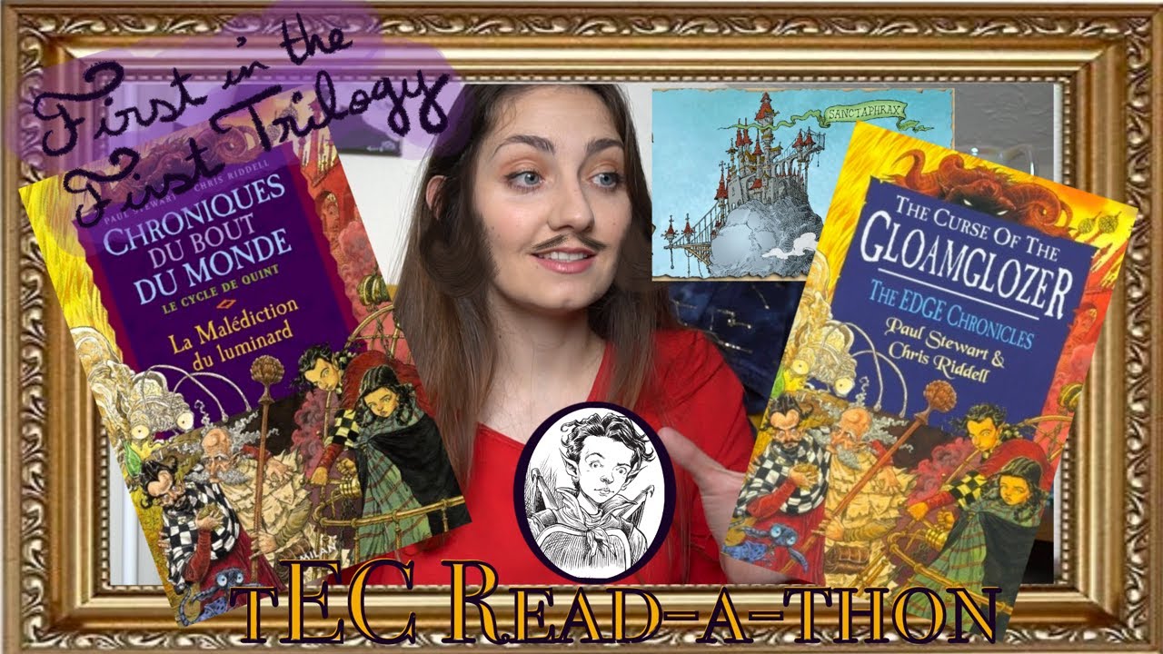 THE EDGE CHRONICLES Read-A-Thon The Curse of the Gloamglozer ⛲ ⚗️ ⚔️💙 QUINT TRILOGY