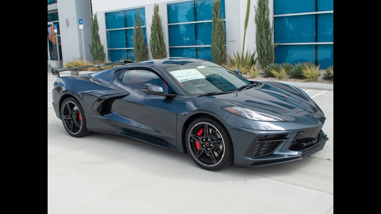 SOLD 2020 Shadow Gray Metallic Z51 Corvette Coupe with 8 miles for sale by Corvette Mike