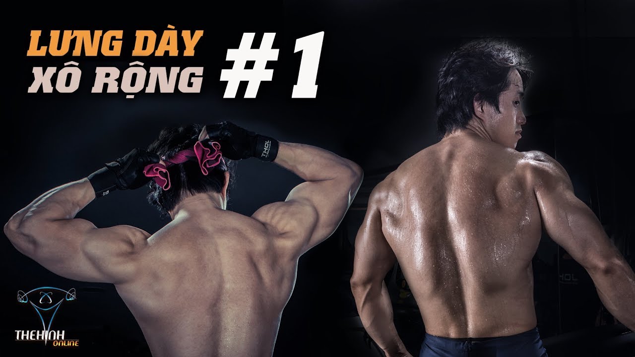 Buổi tập lưng xô đơn giản nhất cho người mới | DNGP 1