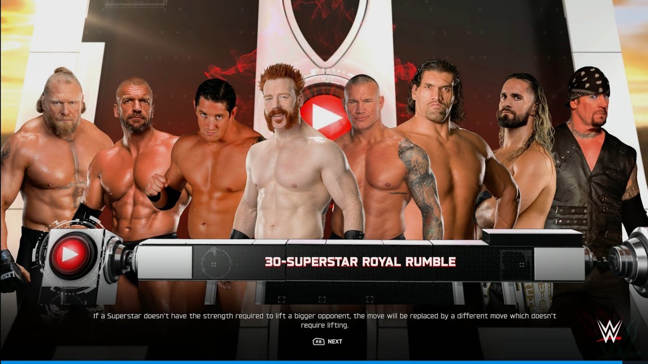 30 Man Royal Rumble Match | WWE 2k25 