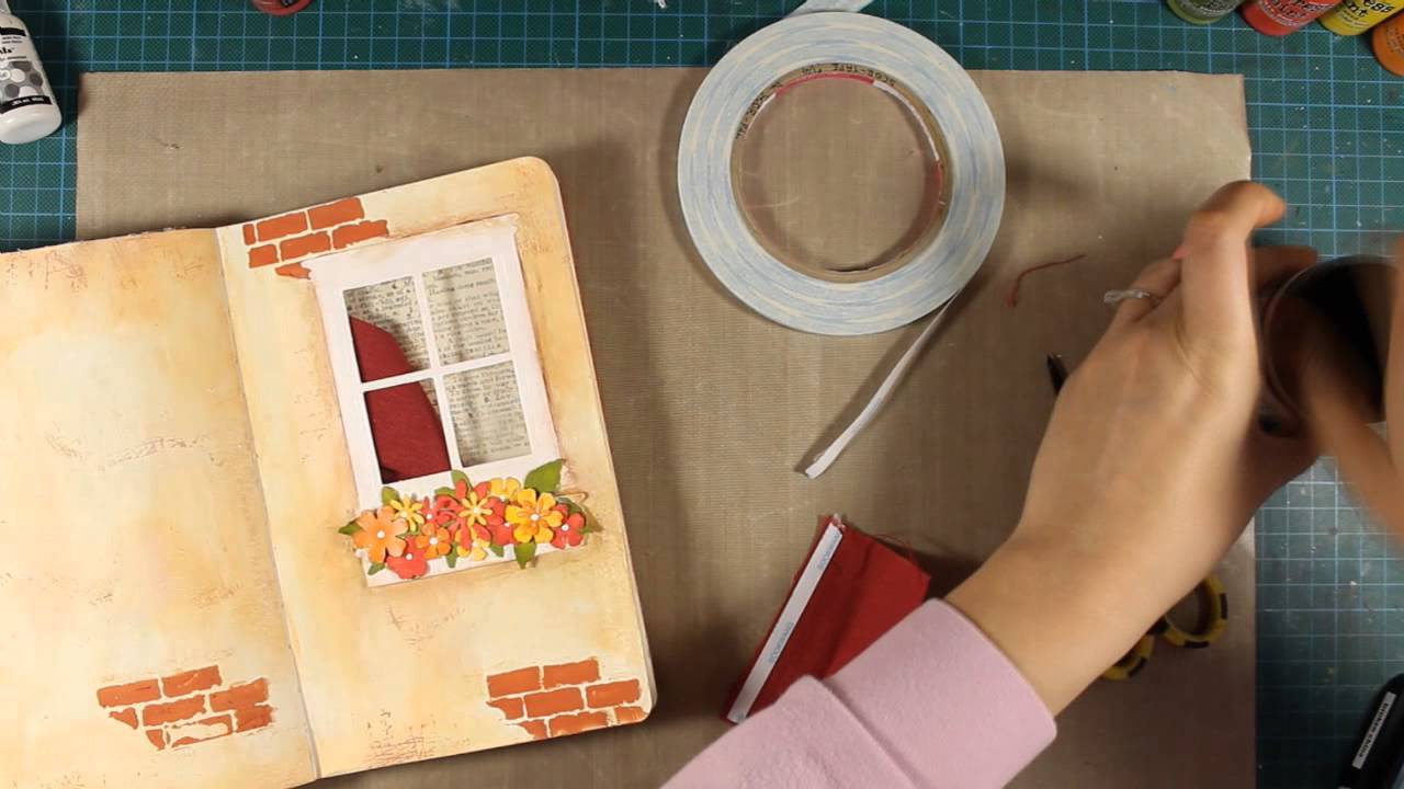 Enjoy the Little Things Art Journaling Techniques