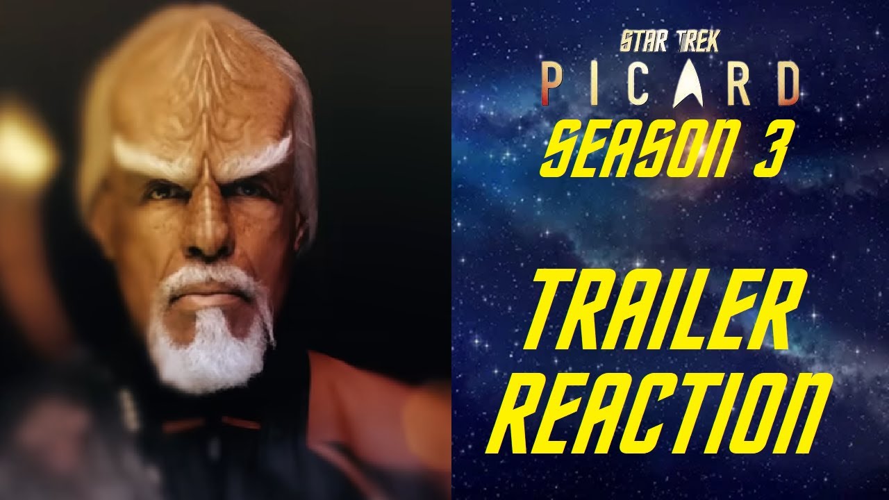 Star Trek Picard Season 3 Trailer Reaction