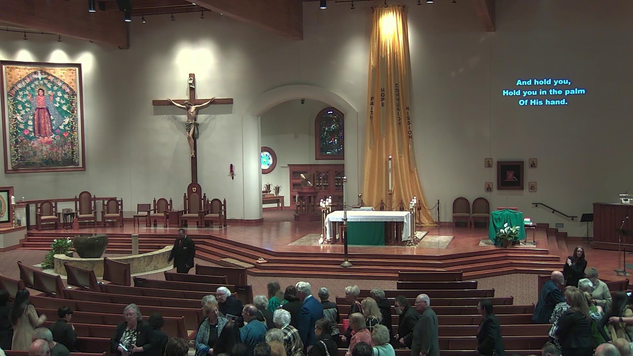St. Mary's Cathedral; msgr Rex Eugene Nicholl Funeral Mass