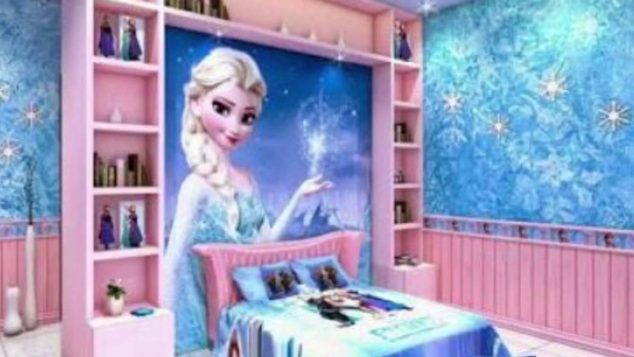 Ideas para decorar cuarto de Frozen/room decorating ideas frozen