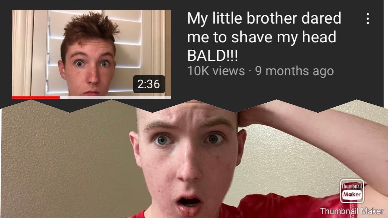 Shaving My Head Bald AGAIN For 10 THOUSAND VIEWS