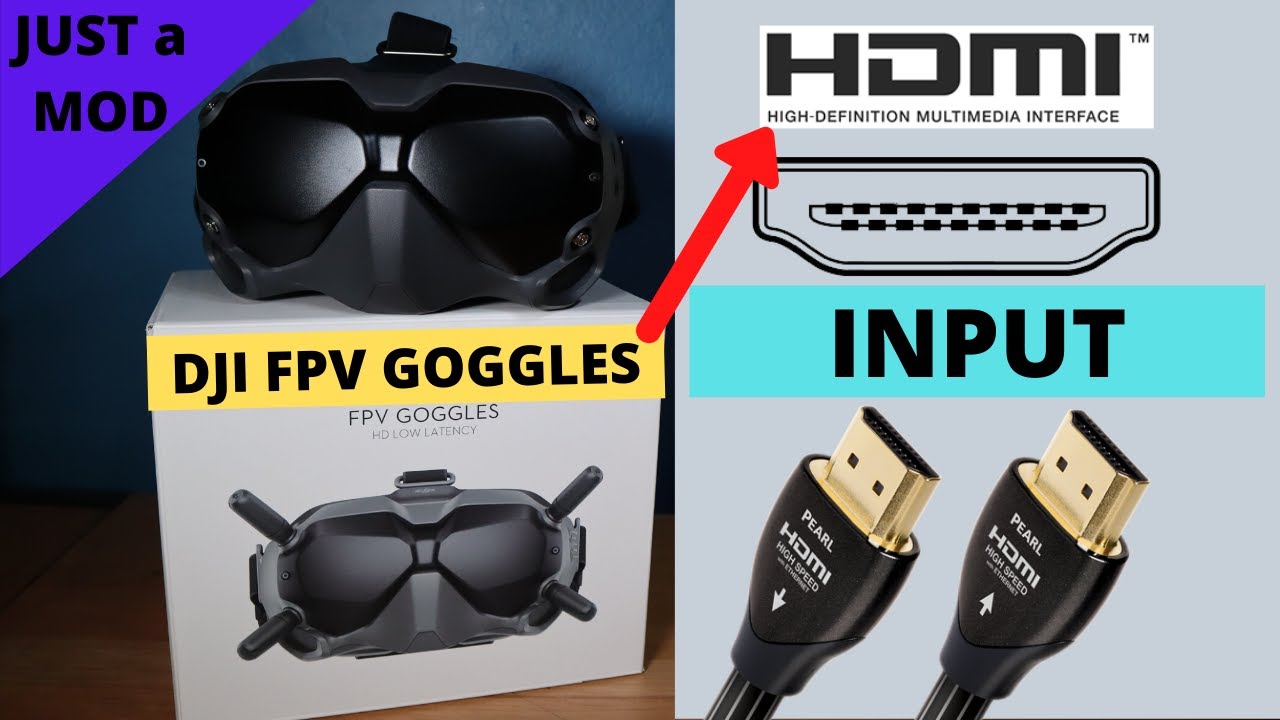DJI Digital FPV Goggles UNBOXING and HDMI INPUT | Just a drone simulator part 2