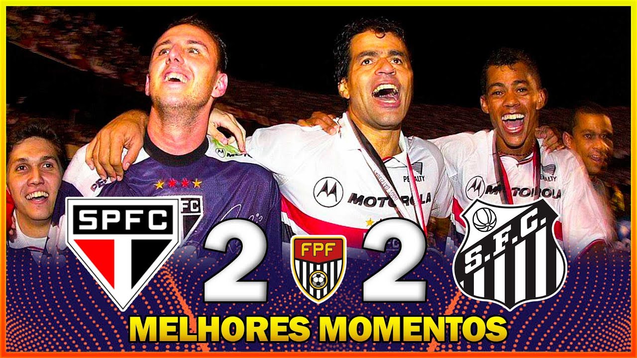 SÃO PAULO 2 X 2 SANTOS ● MELHORES MOMENTOS ● CAMPEONATO PAULISTA 2000 ● FINAL ● JOGO 02