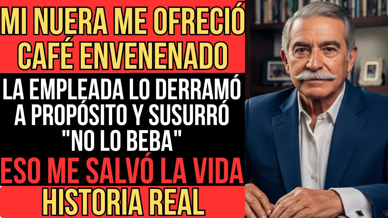 MI NUERA INTENTÓ ENVENENARME CON CAFÉ. LA EMPLEADA ME SALVÓ CON UN SUSURRO. ESTA ES MI HISTORIA