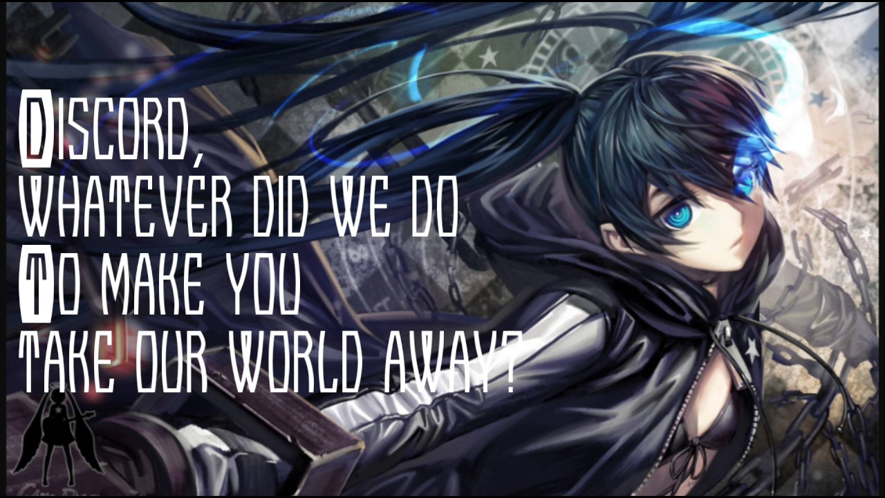 Nightcore Discord, lyrics