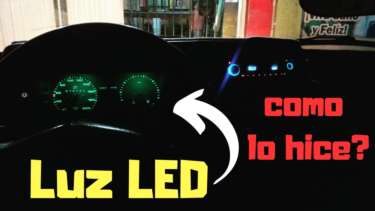 PROBLEMAS CON LA LUZ DEL TABLERO O VELOCÍMETRO (INSTALE LUZ LED)| PROYECTO VOLKSWAGEN GOLF MK2 A2