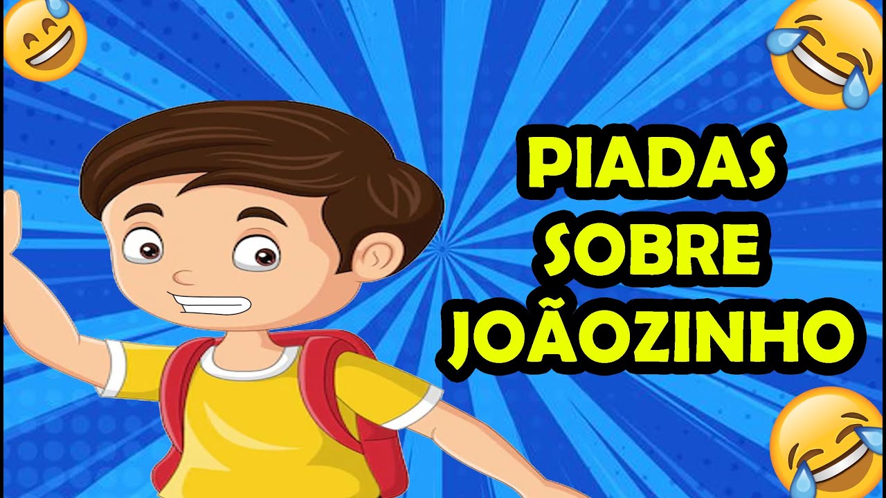 PIADAS SOBRE JO&Atilde;OZINHO - HUMORISTA THIAGO DIAS